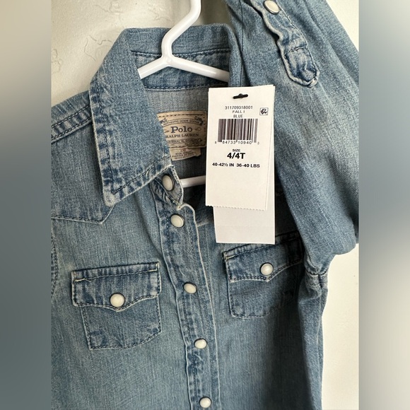 Polo Ralph Lauren Other - Polo Ralph Lauren denim button down shirt